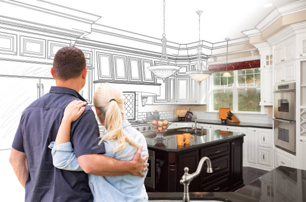 Professional Kitchen Flooring technician working in Burtonsville, MD